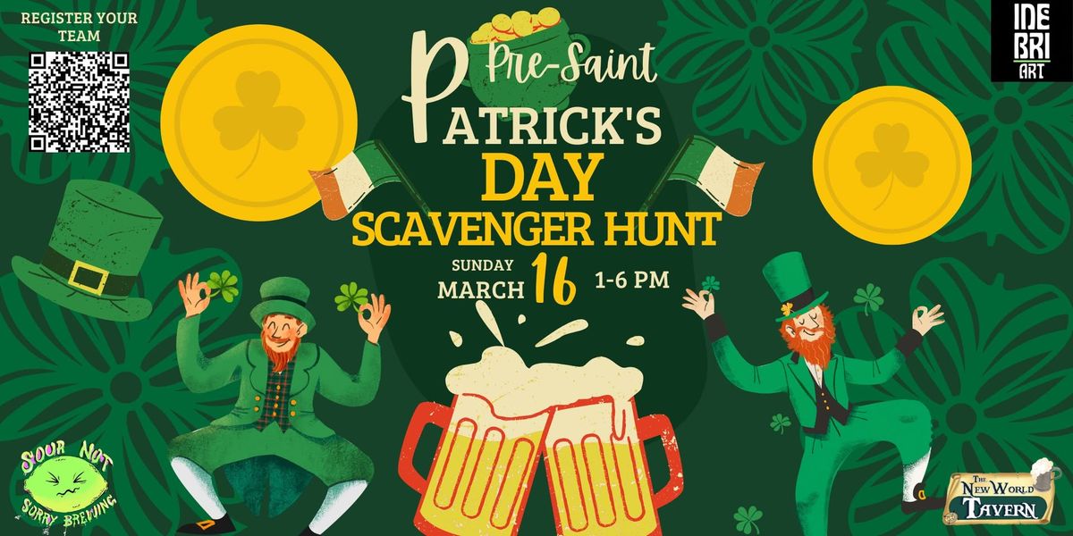 1st Annual Pre-Saint Patrick's Day Scavenger Hunt