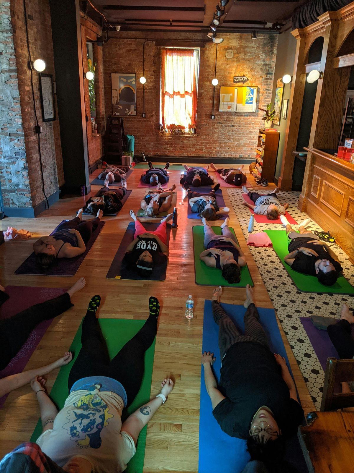 Yoga & Beer at Bookhouse Brewing