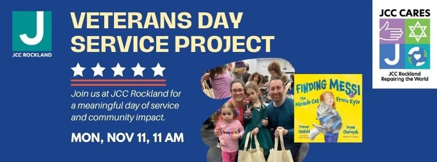 Veterans Day Service Project at JCC Rockland