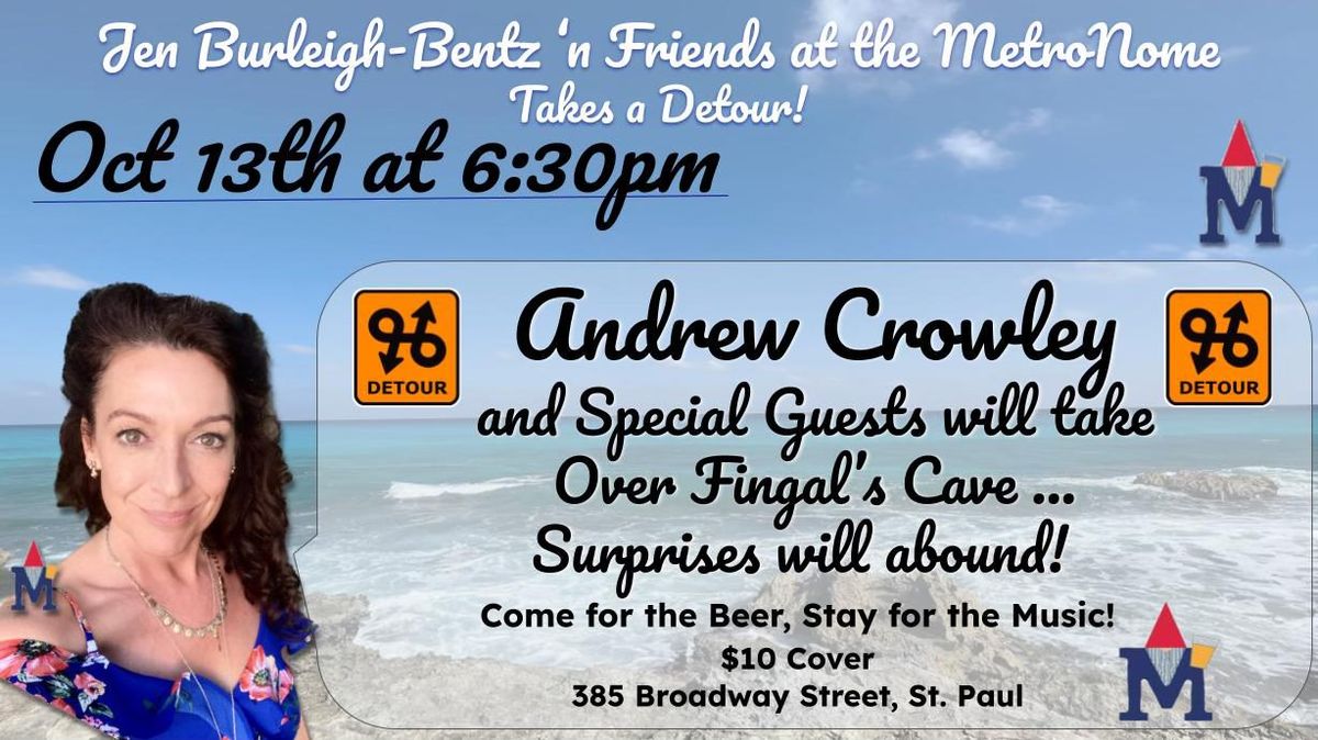 CABARET TAKEOVER - ANDREW CROWLEY & FRIENDS!