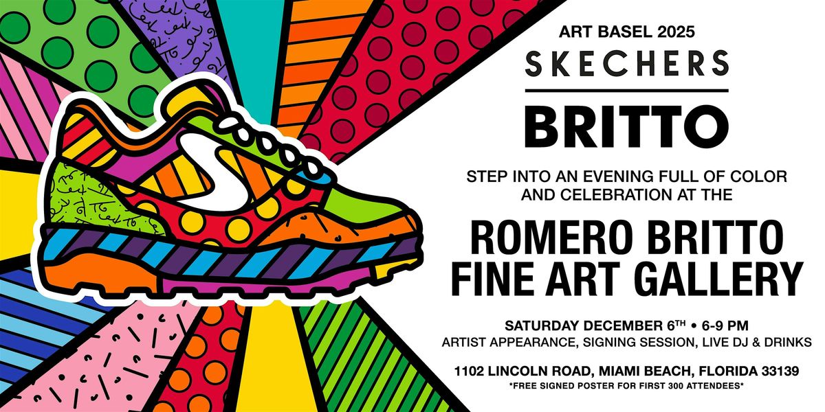 Skechers x Britto Party- MIAMI ART BASEL