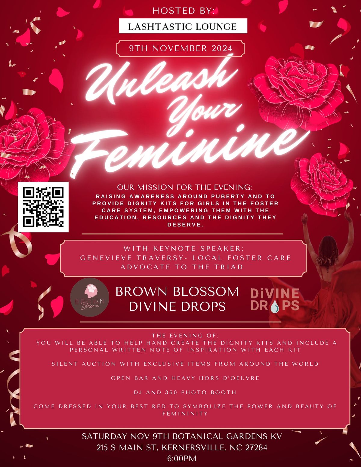 2nd Annual Unleash Your Feminine Fundraiser 