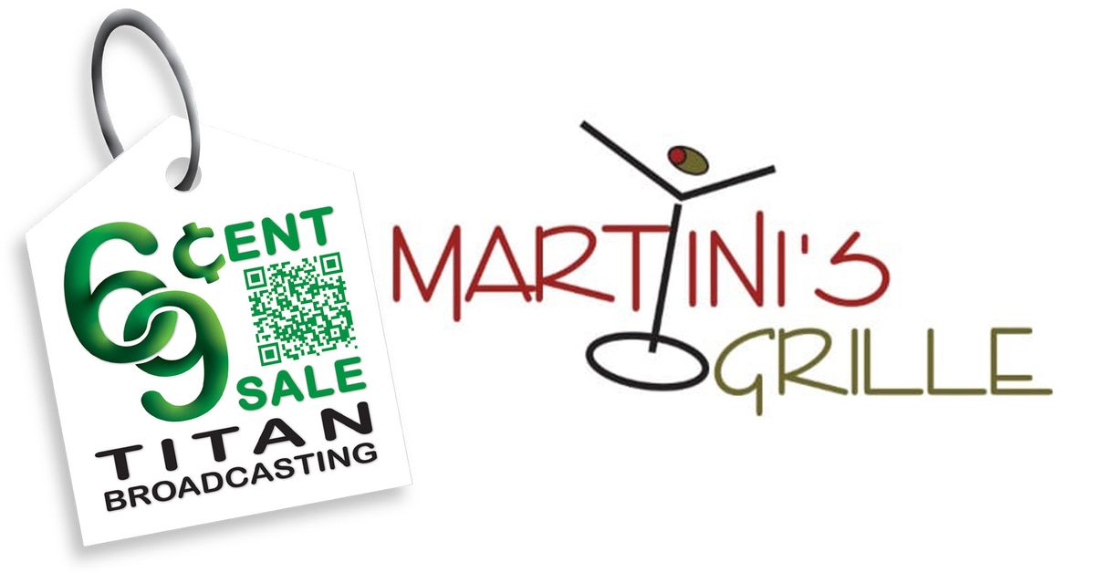 Martini's Grille 69 Cent Sale