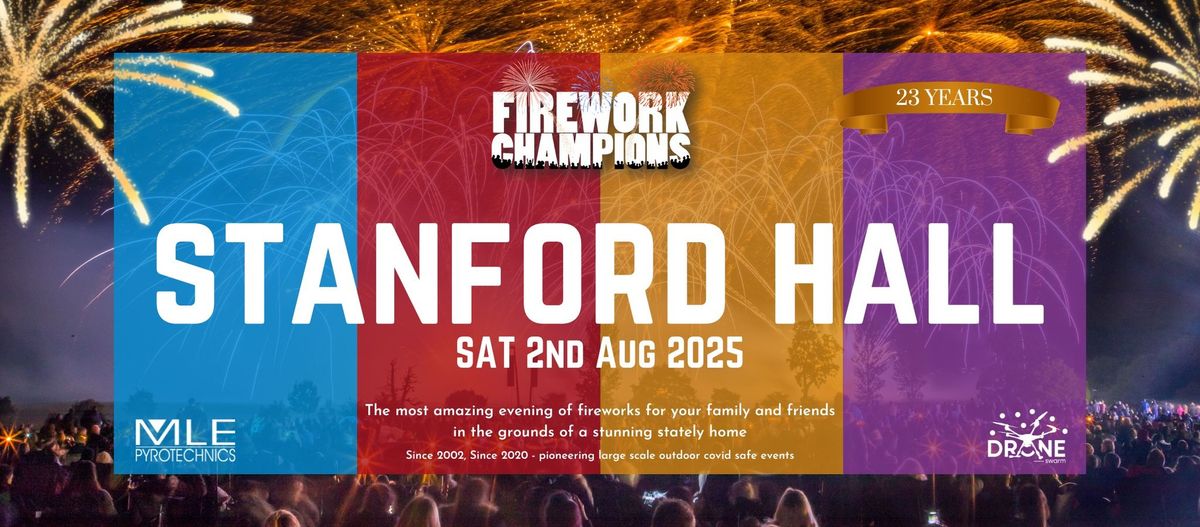 Stanford Hall Firework Champions 2025