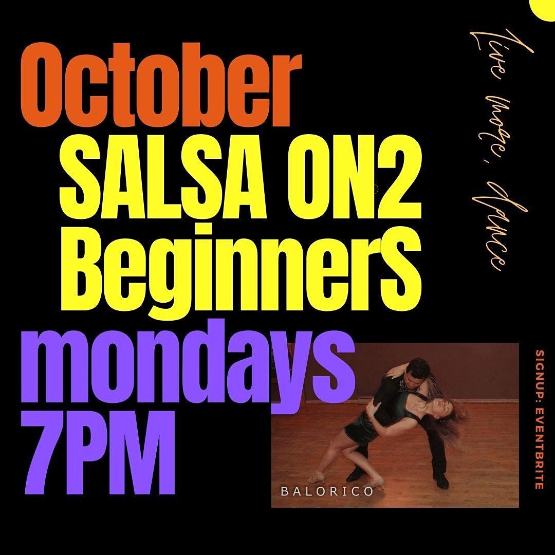 Beginner Salsa on2  Wednesday nights