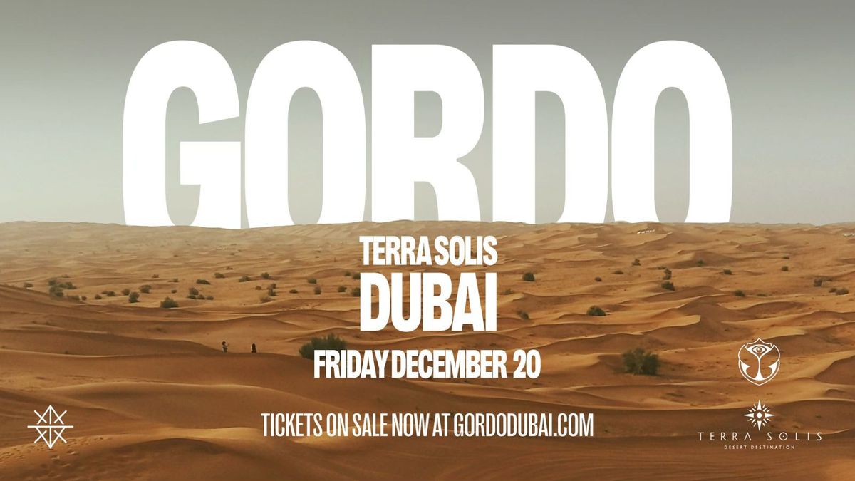 Tomorrowland presents Gordo at Terra Solis Dubai