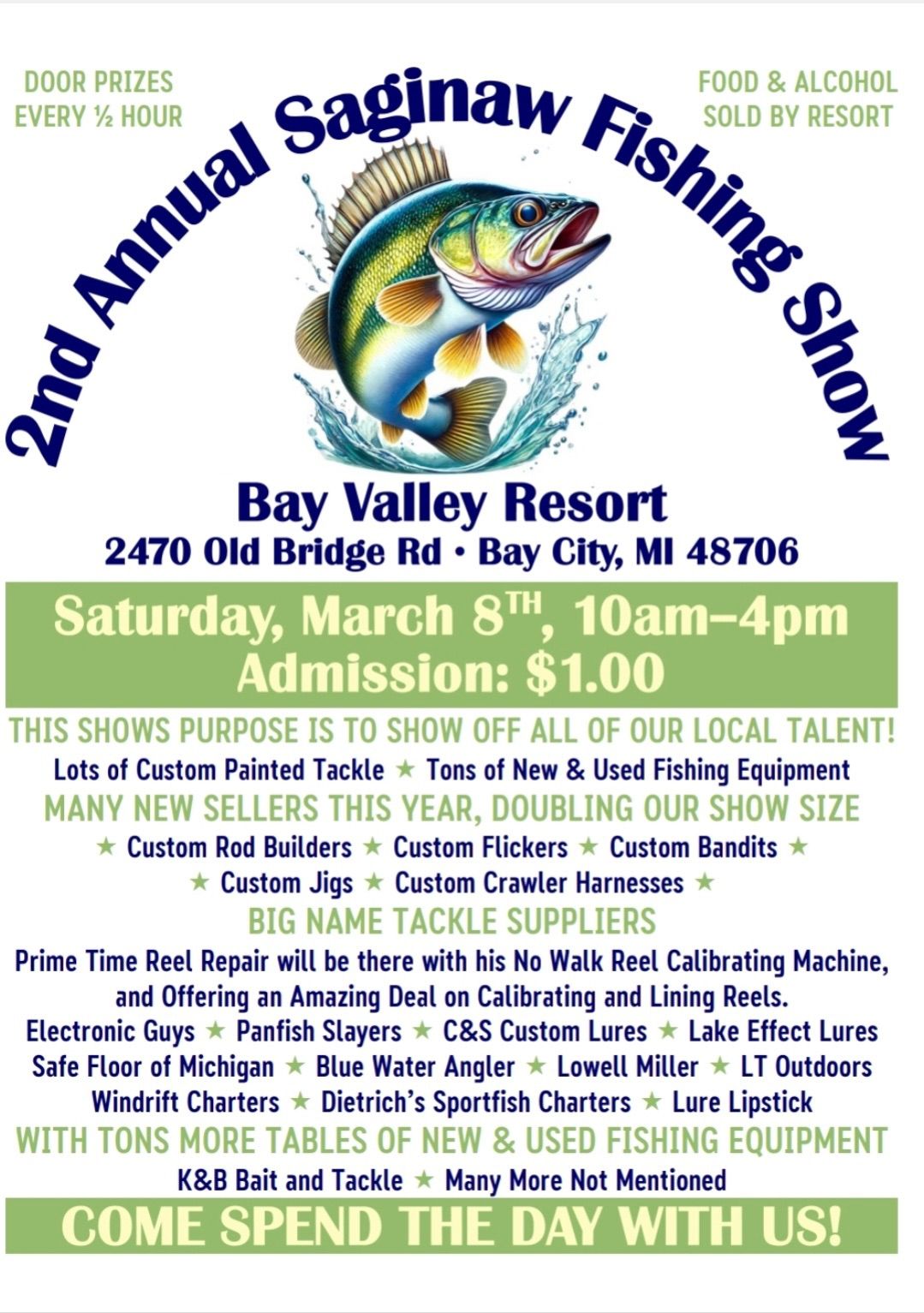 2nd Annual Saginaw Fishing Show