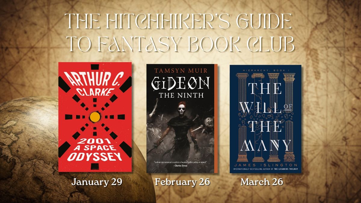 Hitchhiker's Guide to Fantasy Book Club 