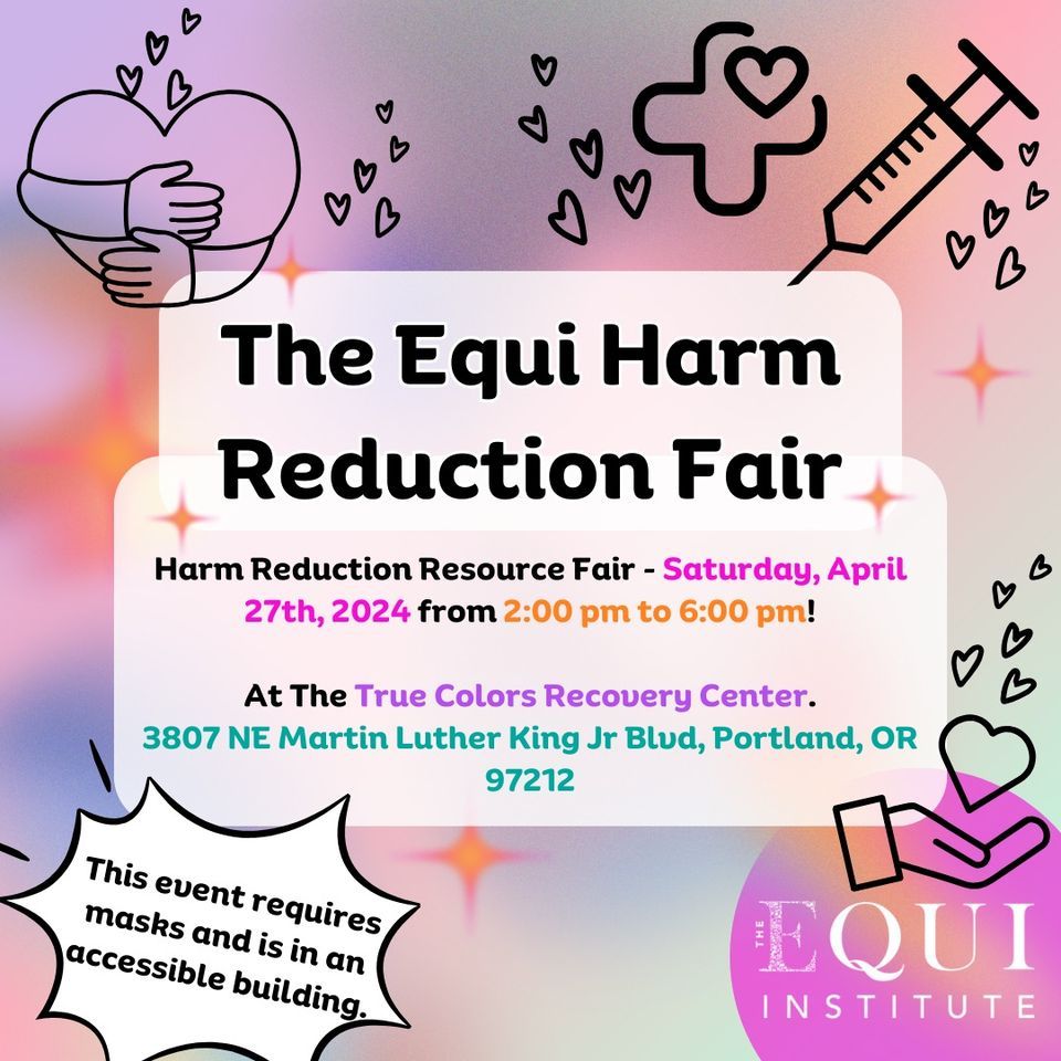 Equi's Harm Reduction Resource Fair