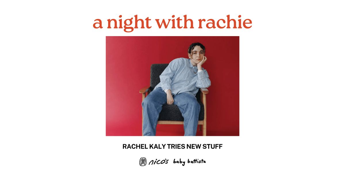 A Night with Rachie | Standup Comedy Show