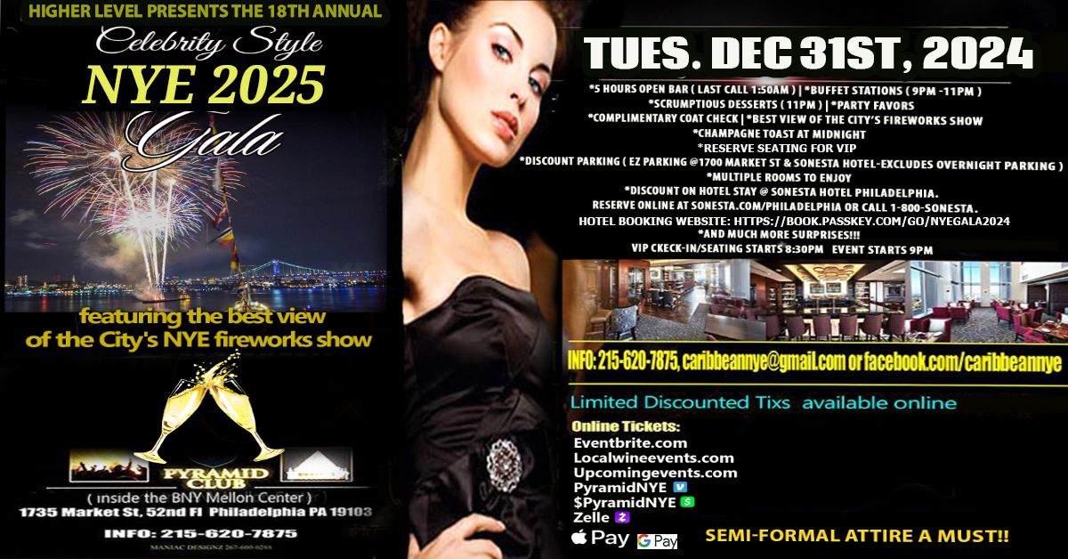 The Annual "Celebrity Style" NYE Fireworks Gala