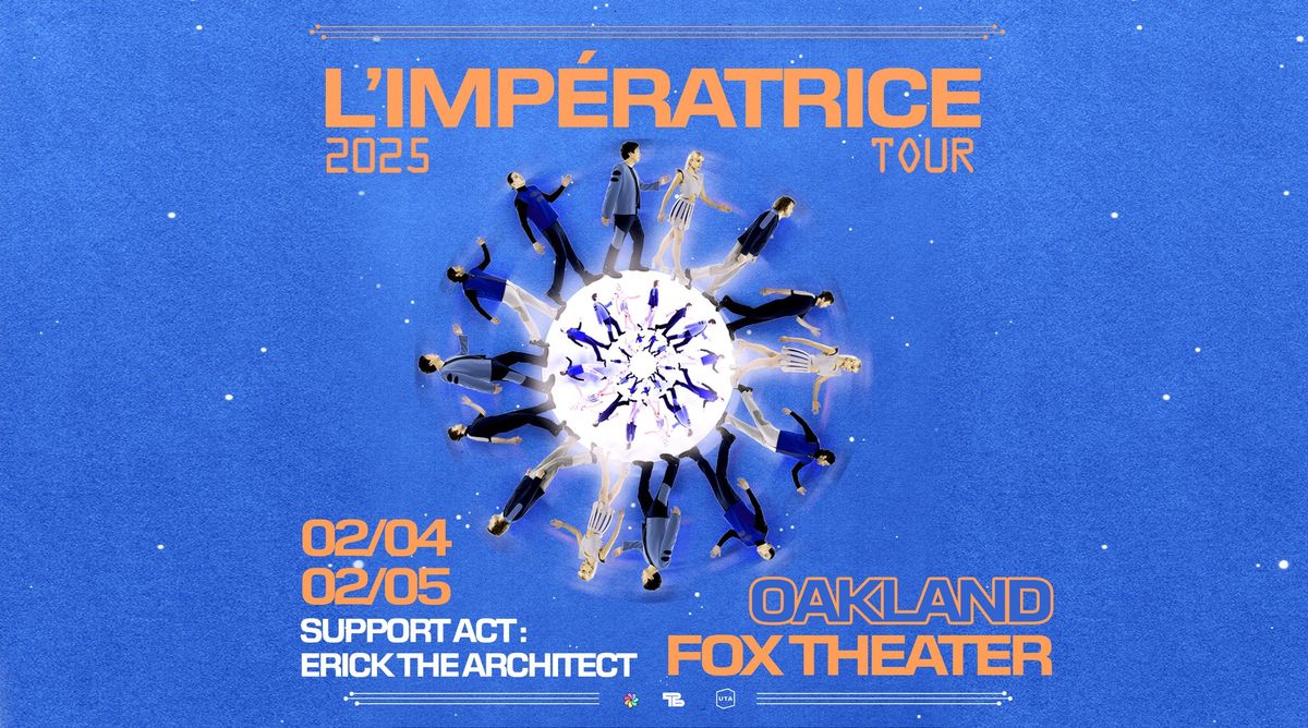 L\u2019Imp\u00e9ratrice - Show Rescheduled from 9\/24\/2024 - 2025 Tour - Two Nights!