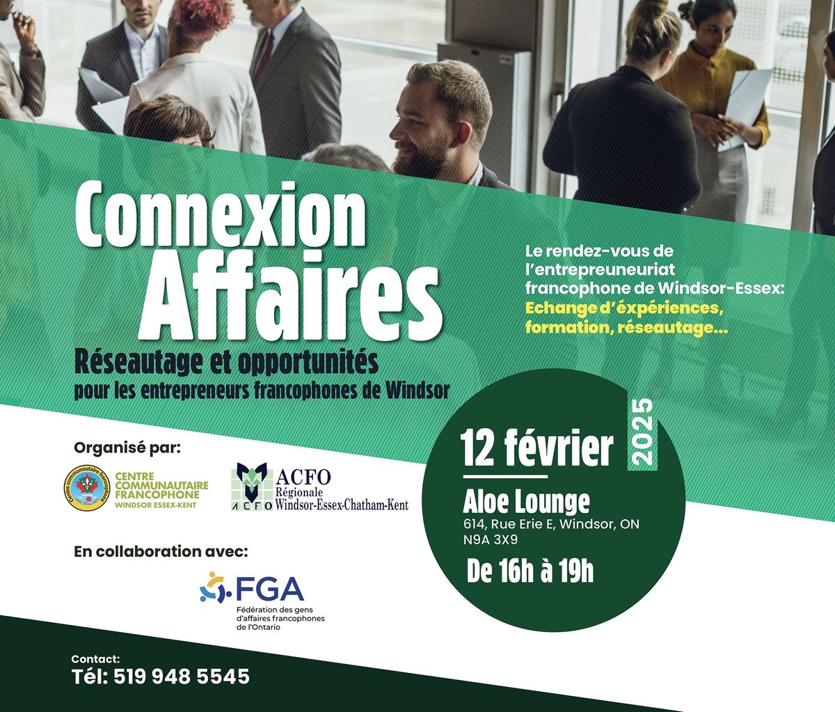 Connexion Affaires - R\u00e9seautage et opportunit\u00e9s d'affaires