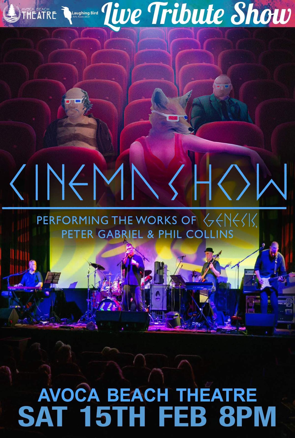 CINEMA SHOW - Performing the works of Genesis, Peter Gabriel & Phil Collins