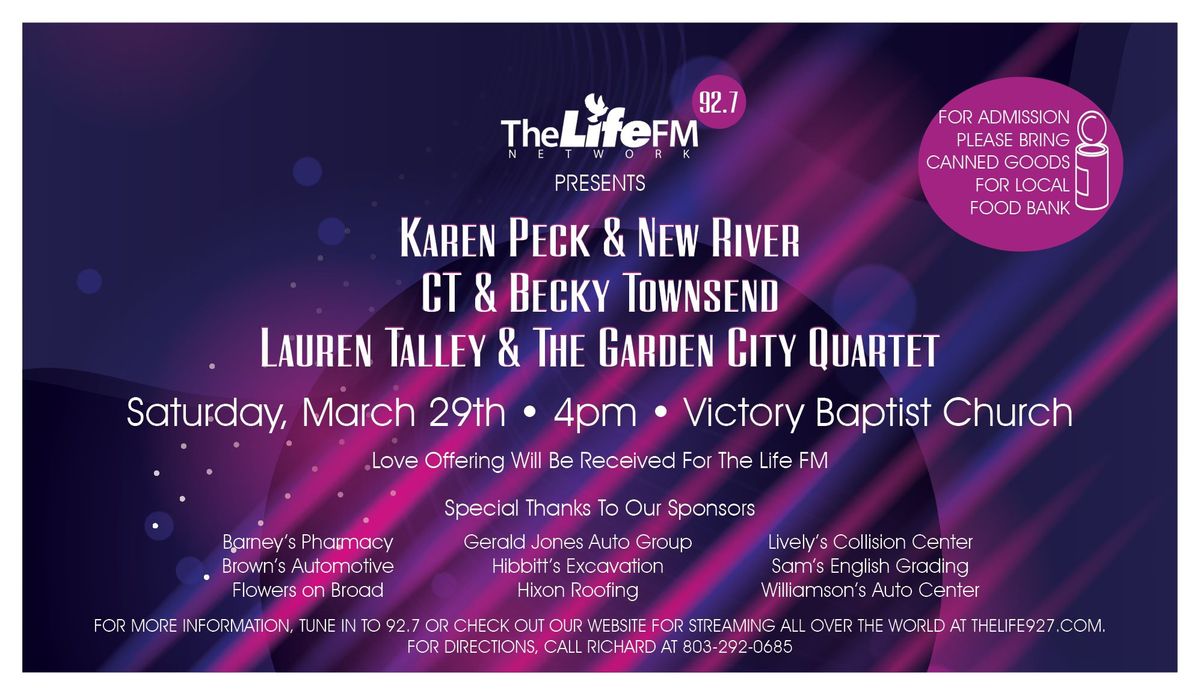 Evening of Southern Gospel Music by Life FM