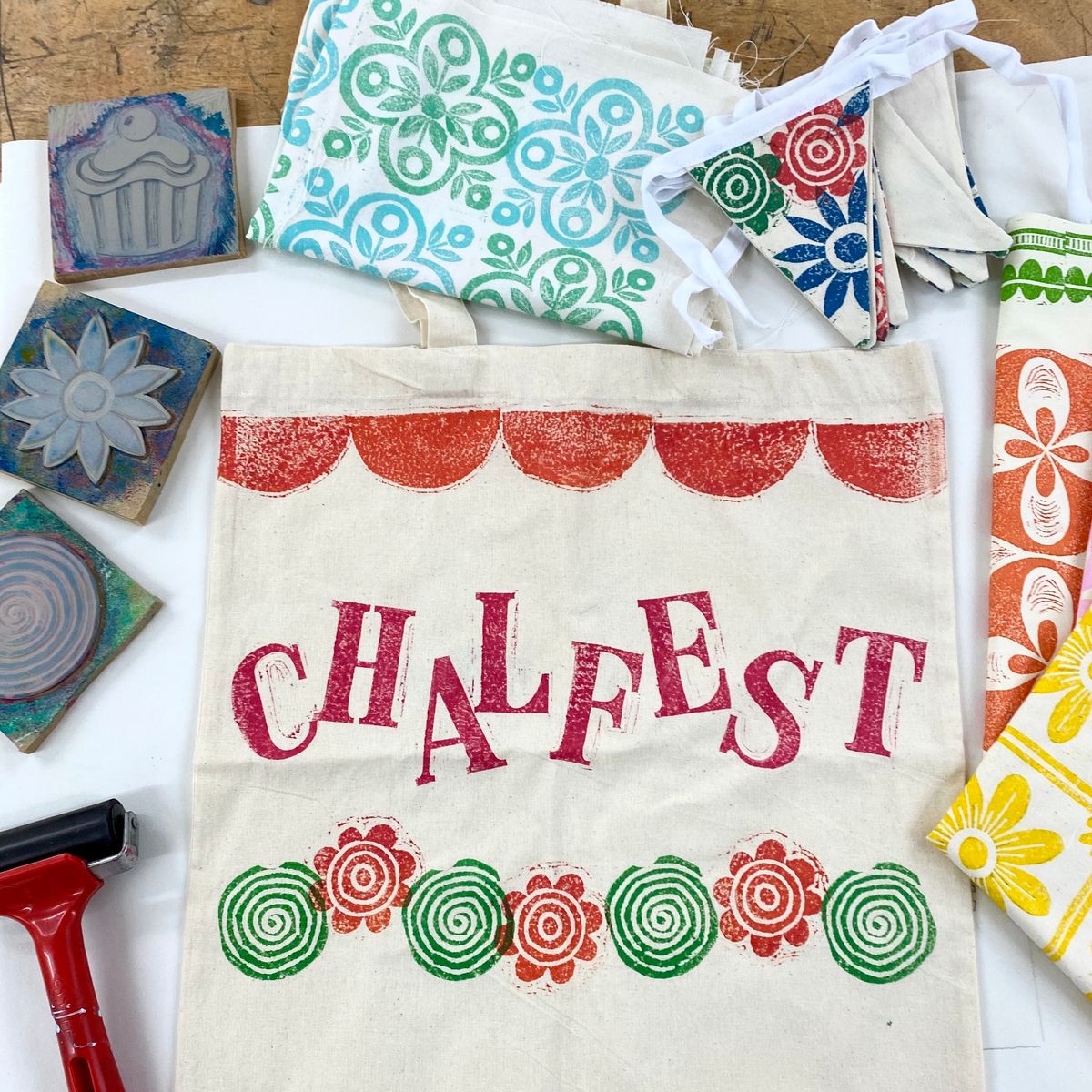 Print Your Own Festival Tote Bag