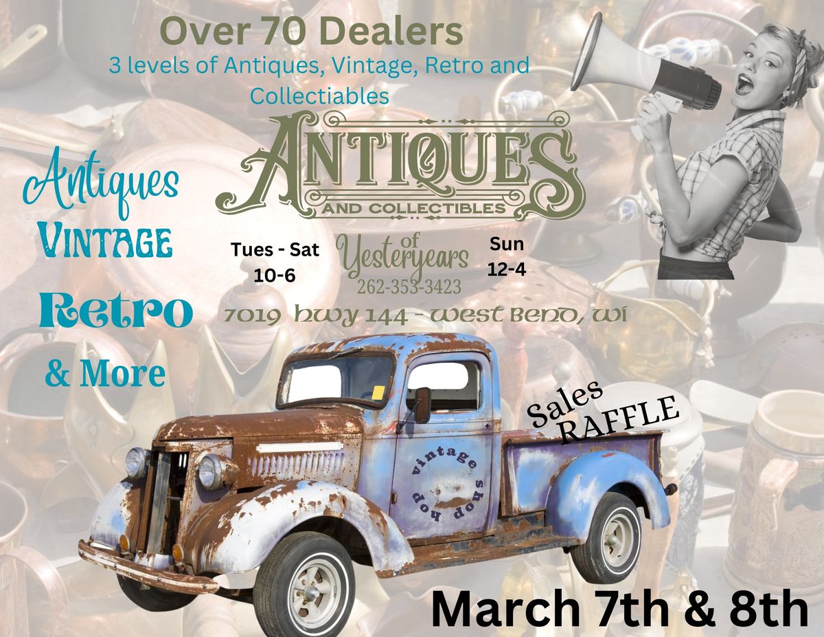 Vintage Shop Hop @ Antiques of Yesteryears