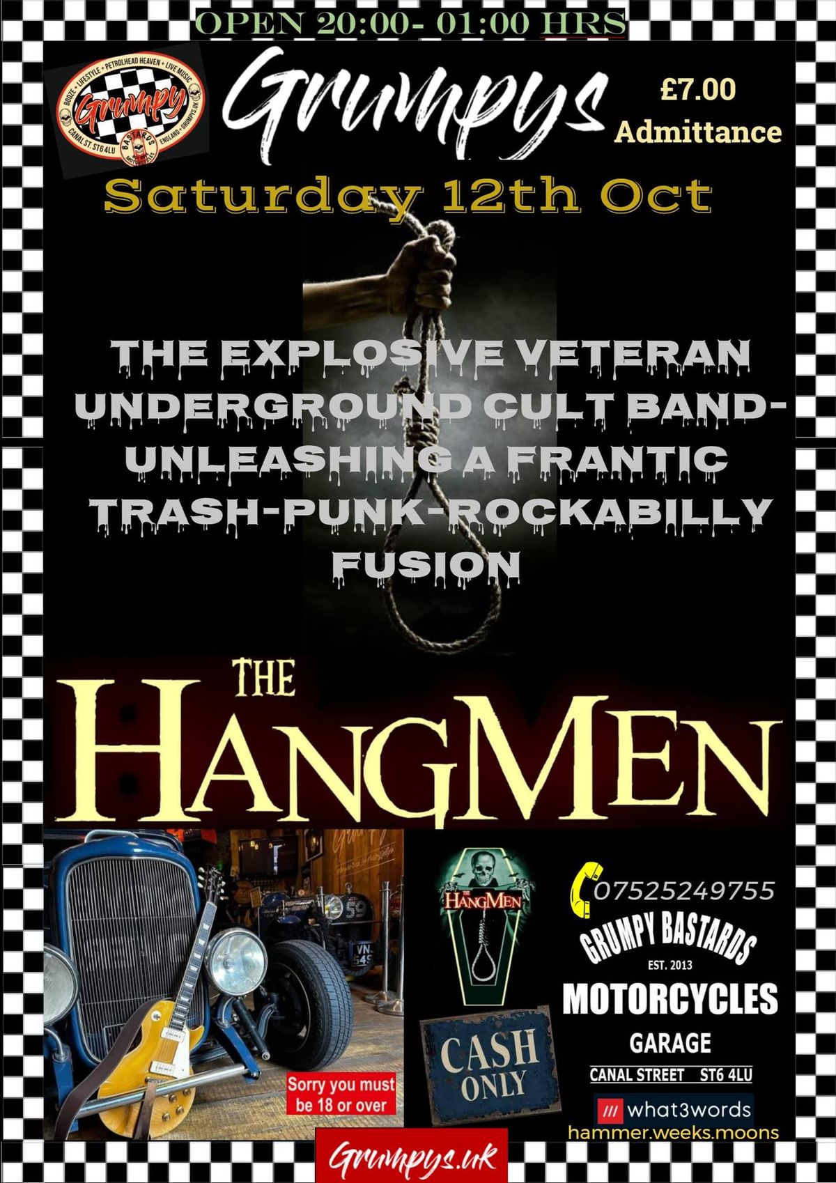 The Hangmen Live Stoke-On-Trent