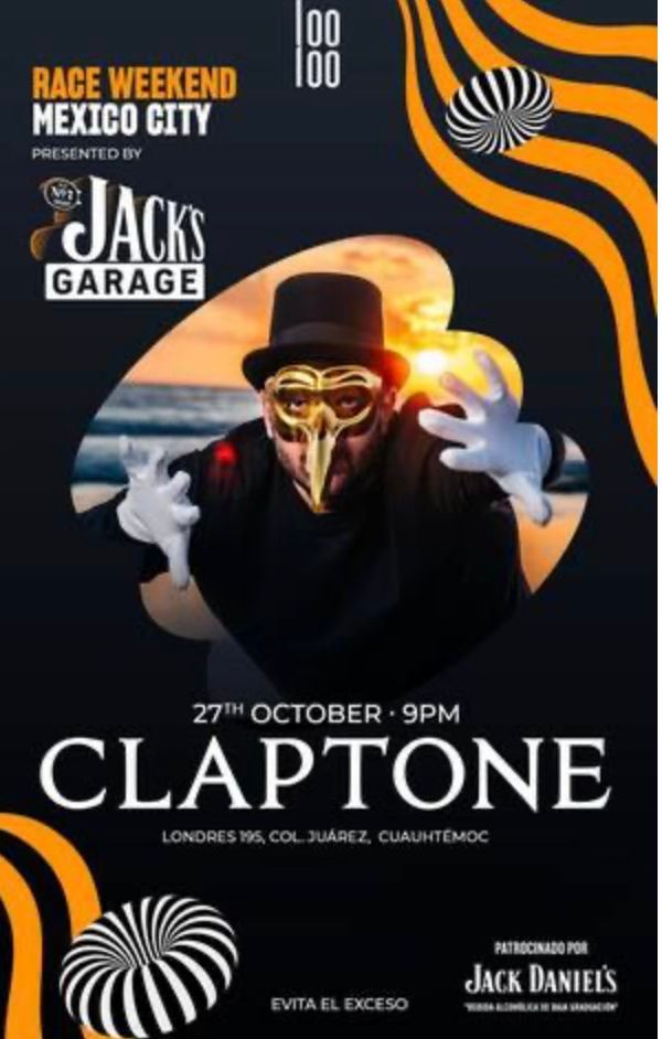 Claptone at CDMX