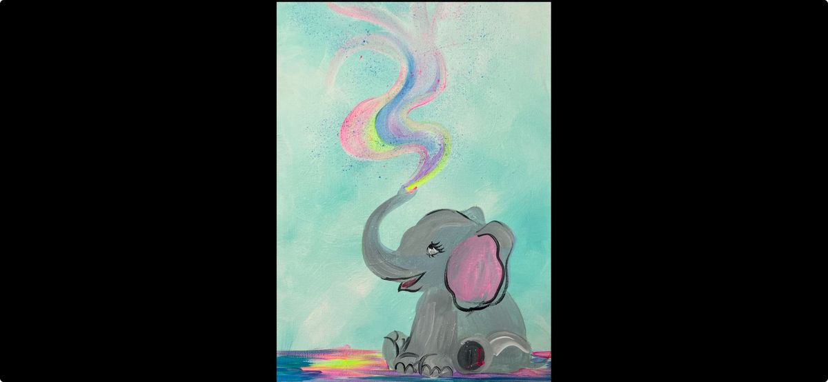 Kid's Artistic Elephant