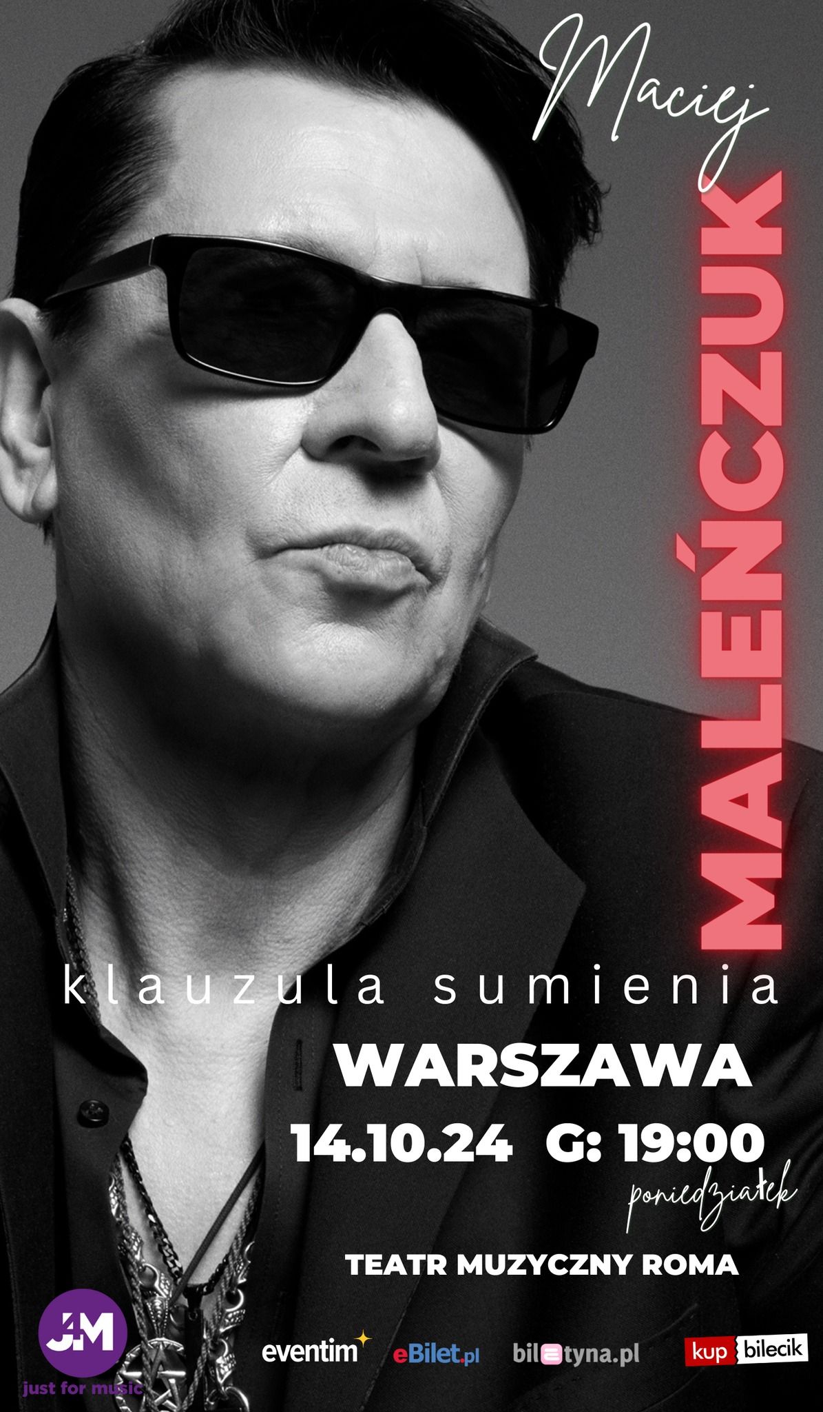 Maciej Male\u0144czuk - Klauzula Sumienia - Warszawa \/ Teatr Muzyczny ROMA