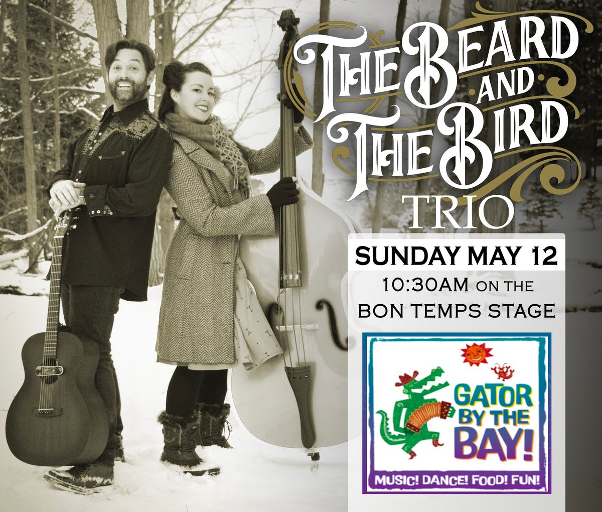 The Beard & The Bird Trio @ Gator by the Bay!