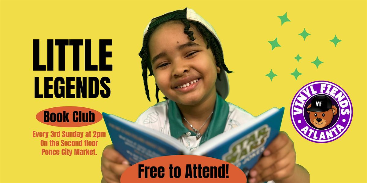Little Legends Book Club by Vinyl Fiends