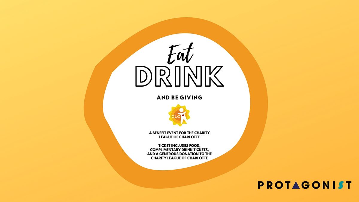 Eat, Drink, and Be Giving