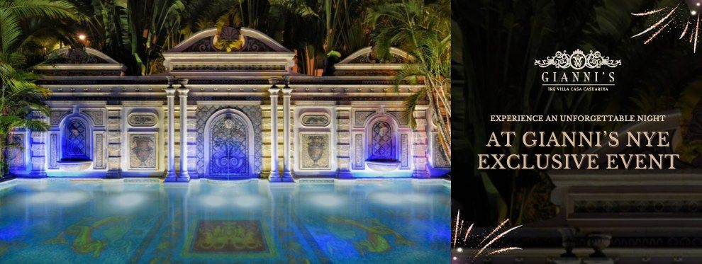 New Year\u2019s Eve at Gianni\u2019s: A Glamorous Night at the Former Versace Mansion