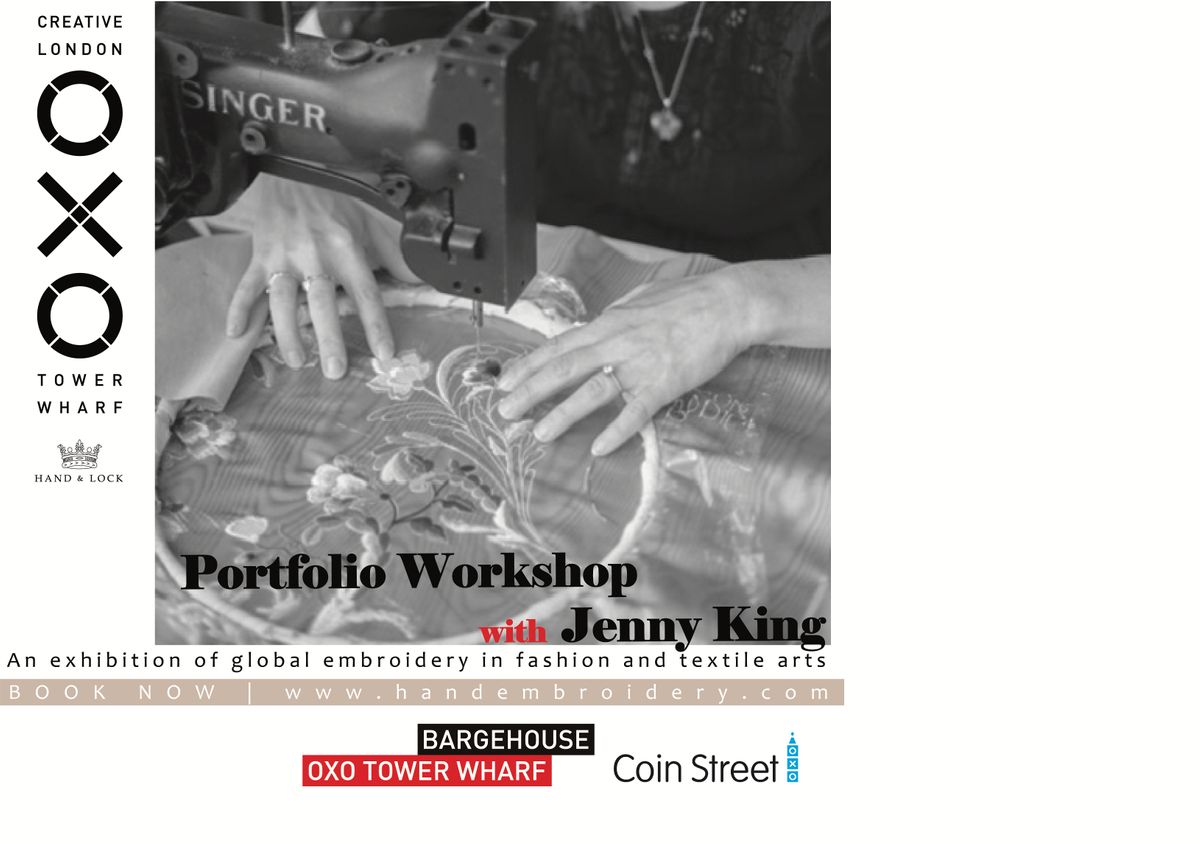 Portfolio Workshop with Jenny King Embroidery