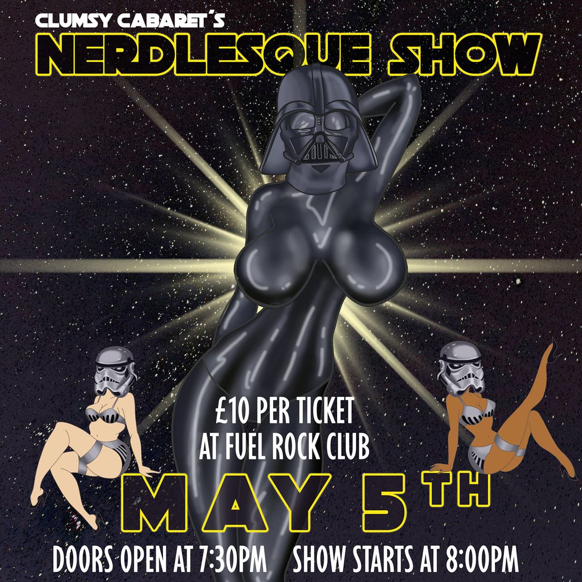 A Night of Nerdlesque by Clumsy Cabaret