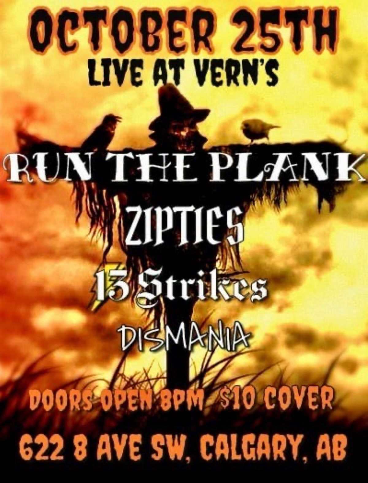 October 25th LIVE AT VERN\u2019S!!! ? 