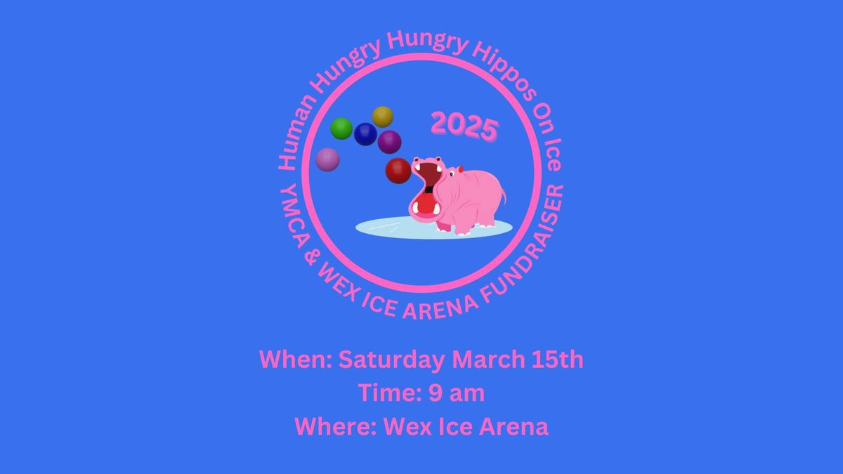 Human Hungry Hungry Hippos On Ice- YMCA & Wex Ice Arena Fundraiser 2025