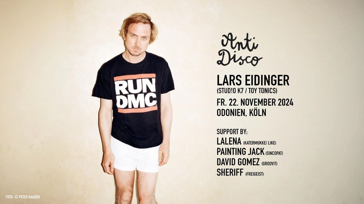 Lars Eidinger (!K7\/Toy Tonics) in Odonien