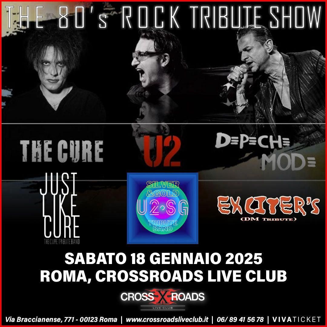 The 80's Rock Tribute Show: The Cure \u2022 U2 \u2022 Depeche Mode \ud83c\udfb6