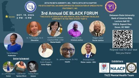 3rd Annual Delaware Black Forum