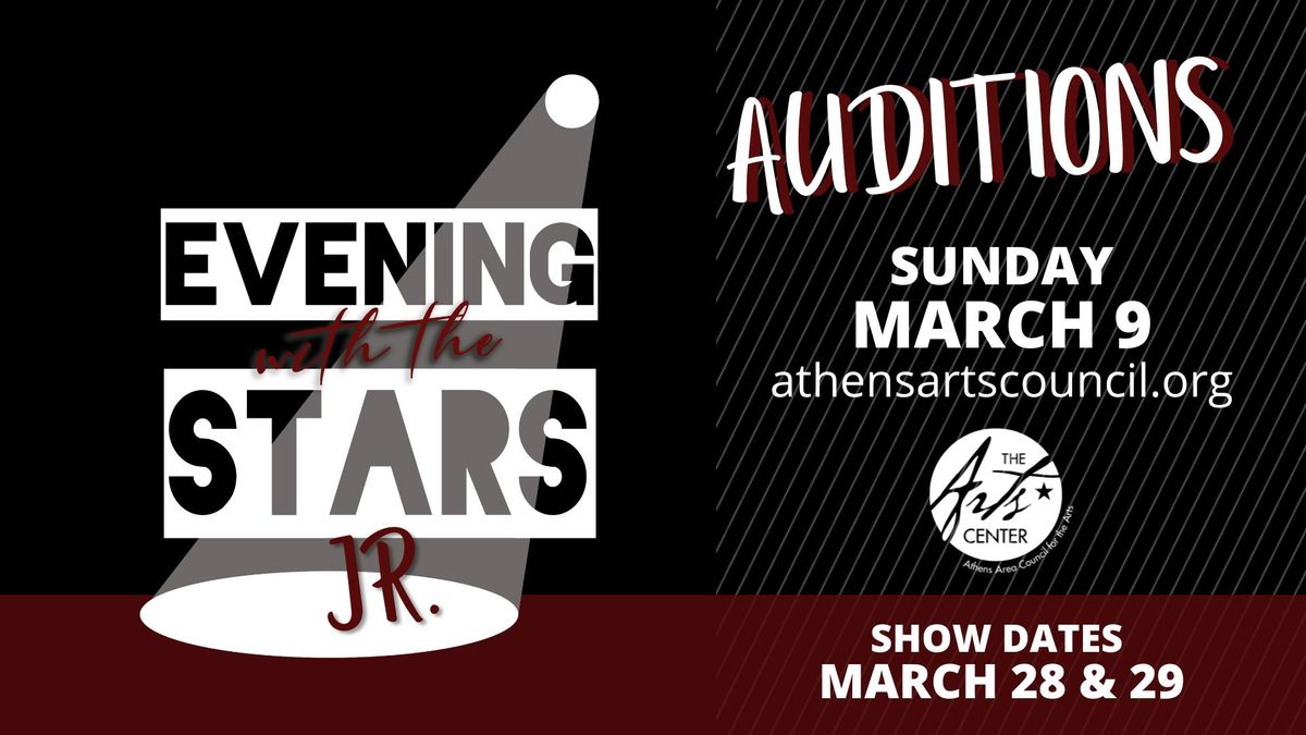 AUDITIONS: Evening with the Stars, Jr.