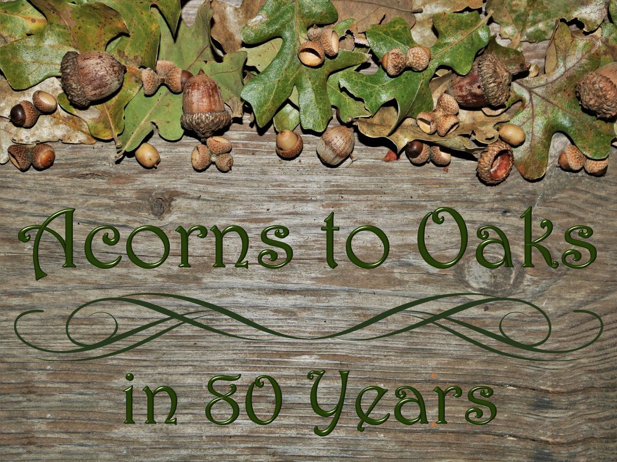 Acorns to Oaks in 80 Years - CEF 2024 Banquet