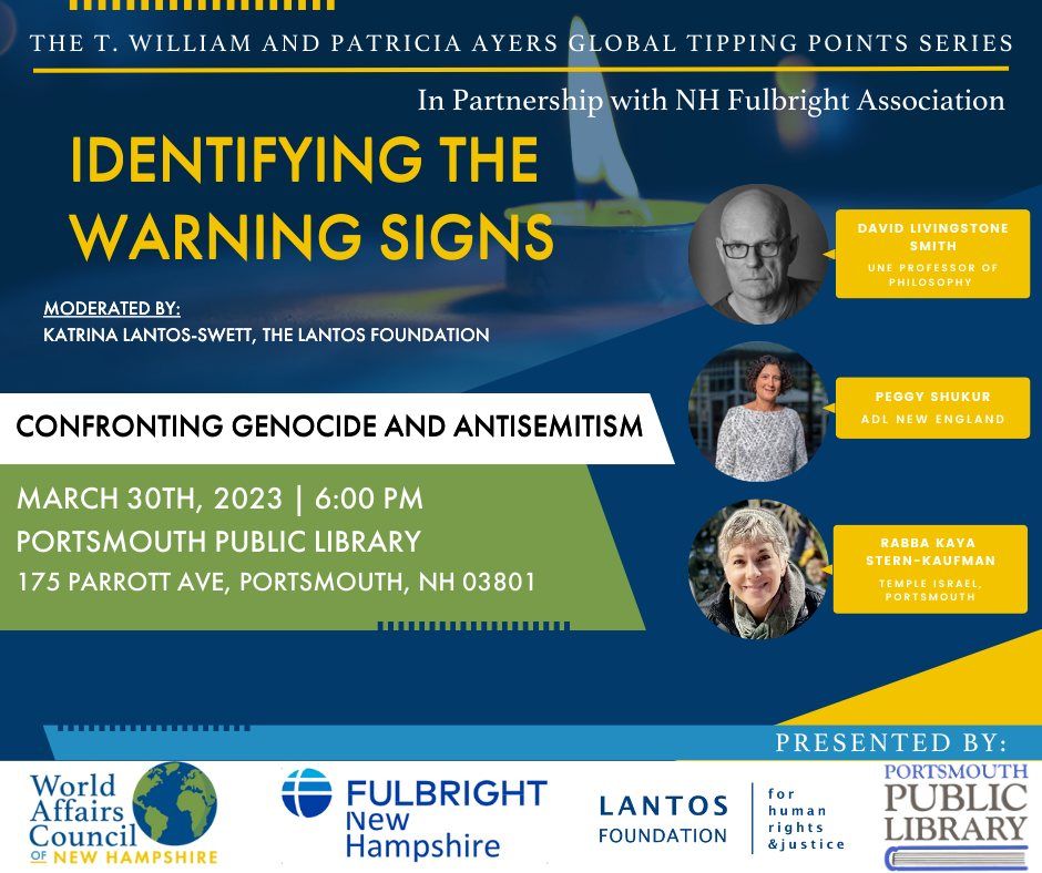 Identifying the Warning Signs | Confronting Genocide and Antisemitism