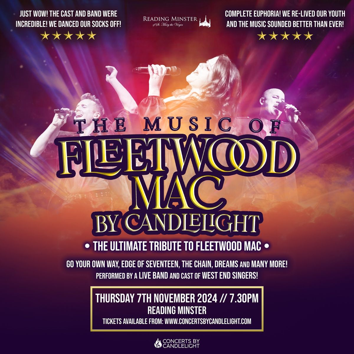 The Music Of Fleetwood Mac By Candlelight At Reading Minster  