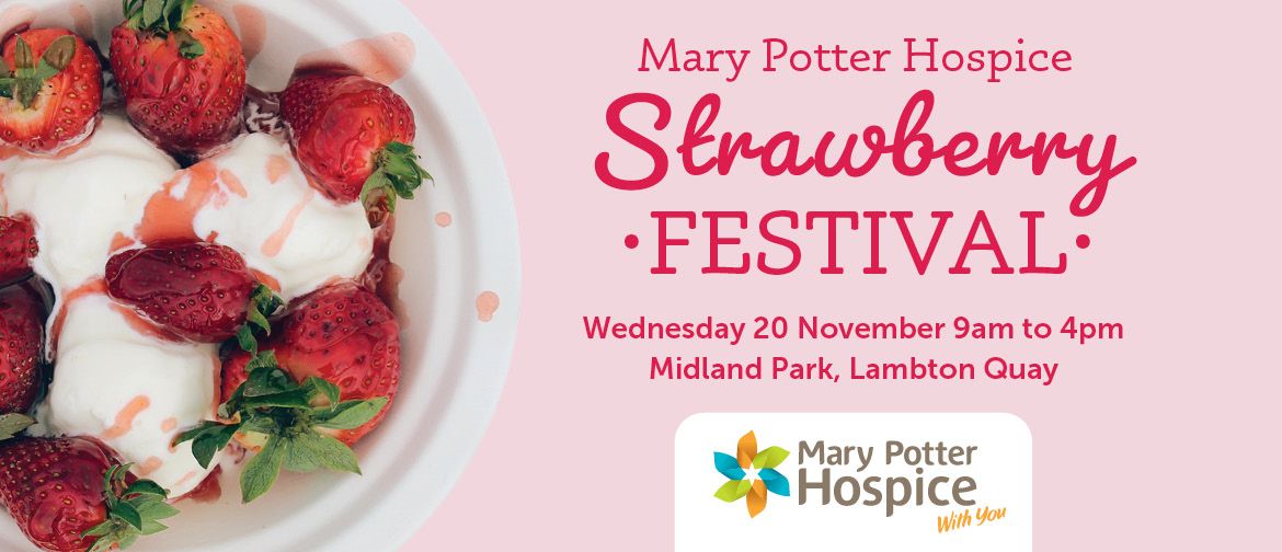 Mary Potter Hospice Strawberry Festival 2024 - Midland Park, Lambton Quay