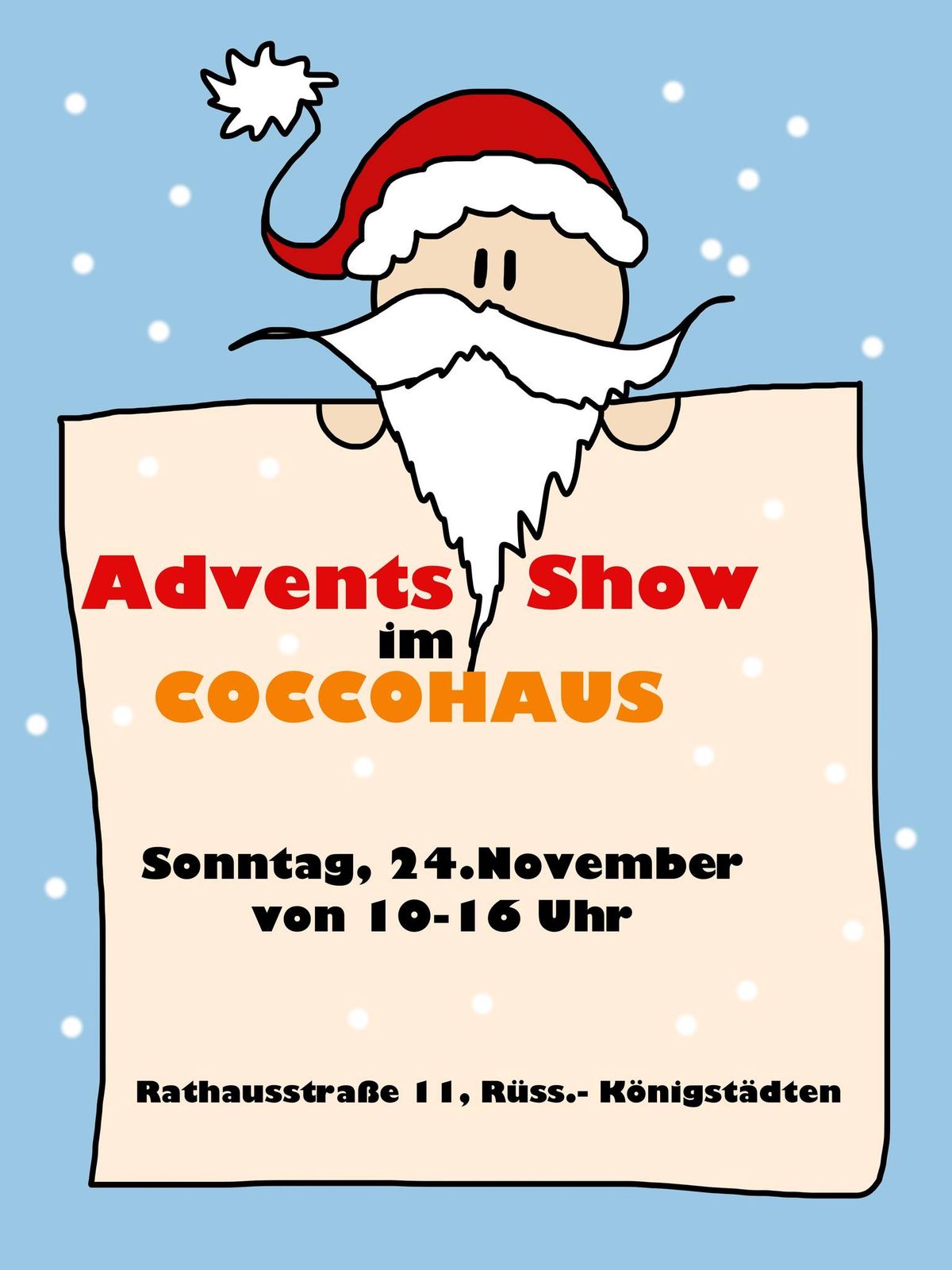 Adventsshow im COCCOHAUS