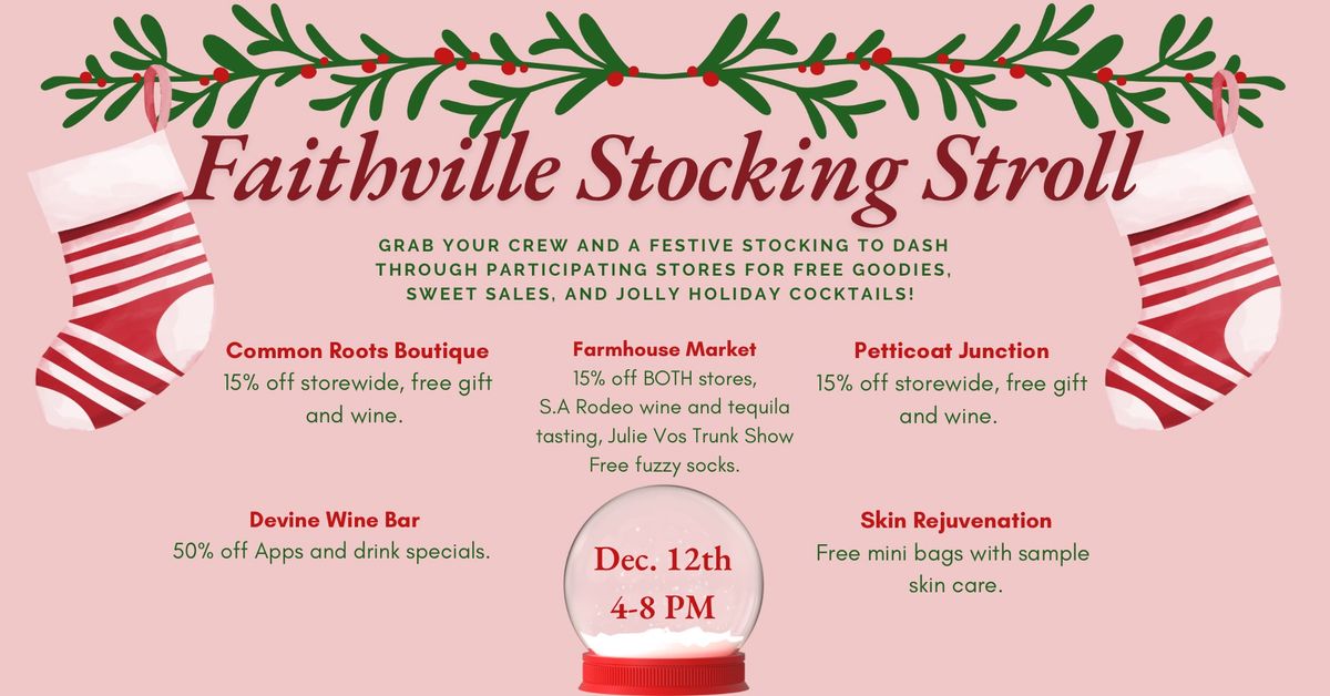 Faithville Stocking Stroll