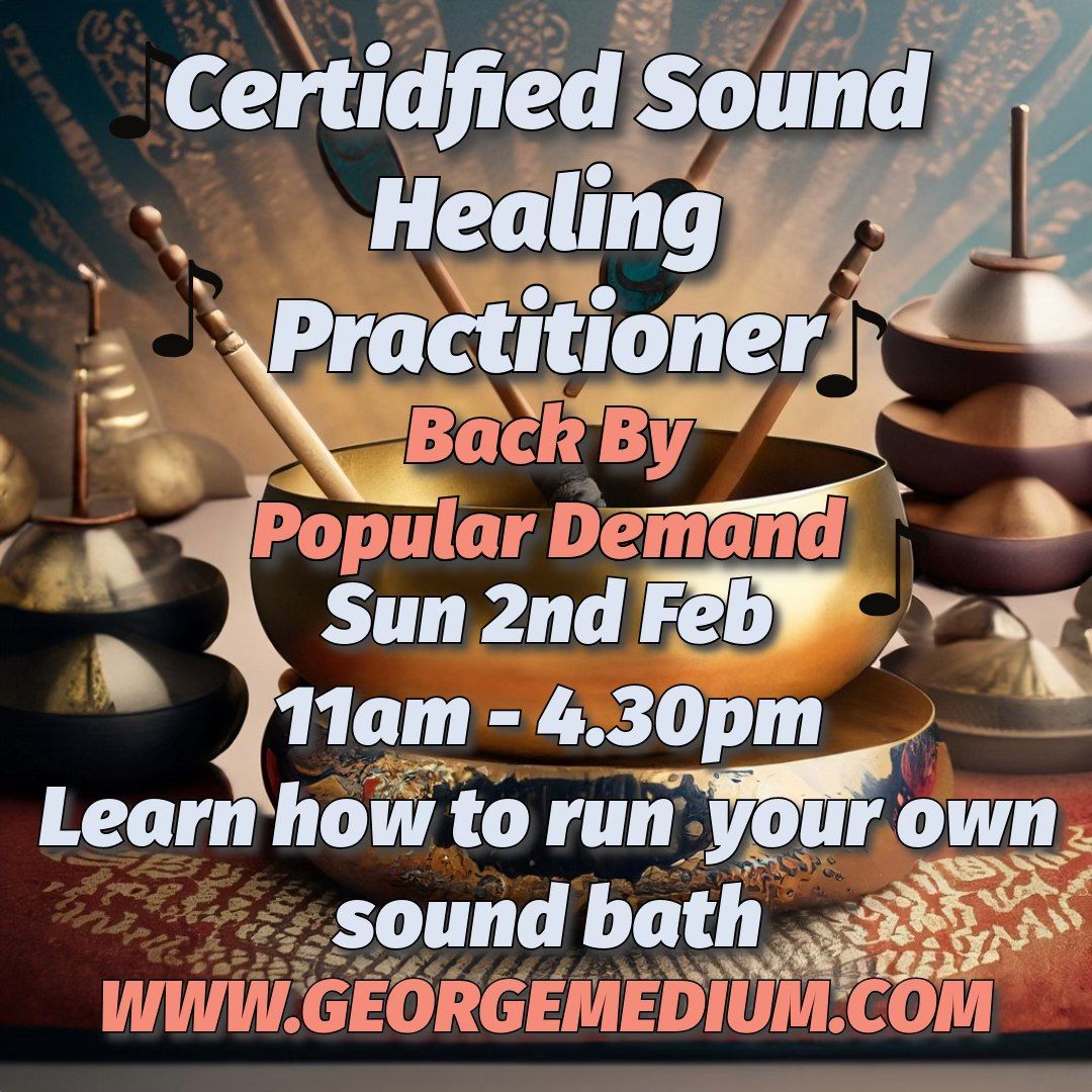 Certified Sound Healing Practitioner(SOLD OUT)