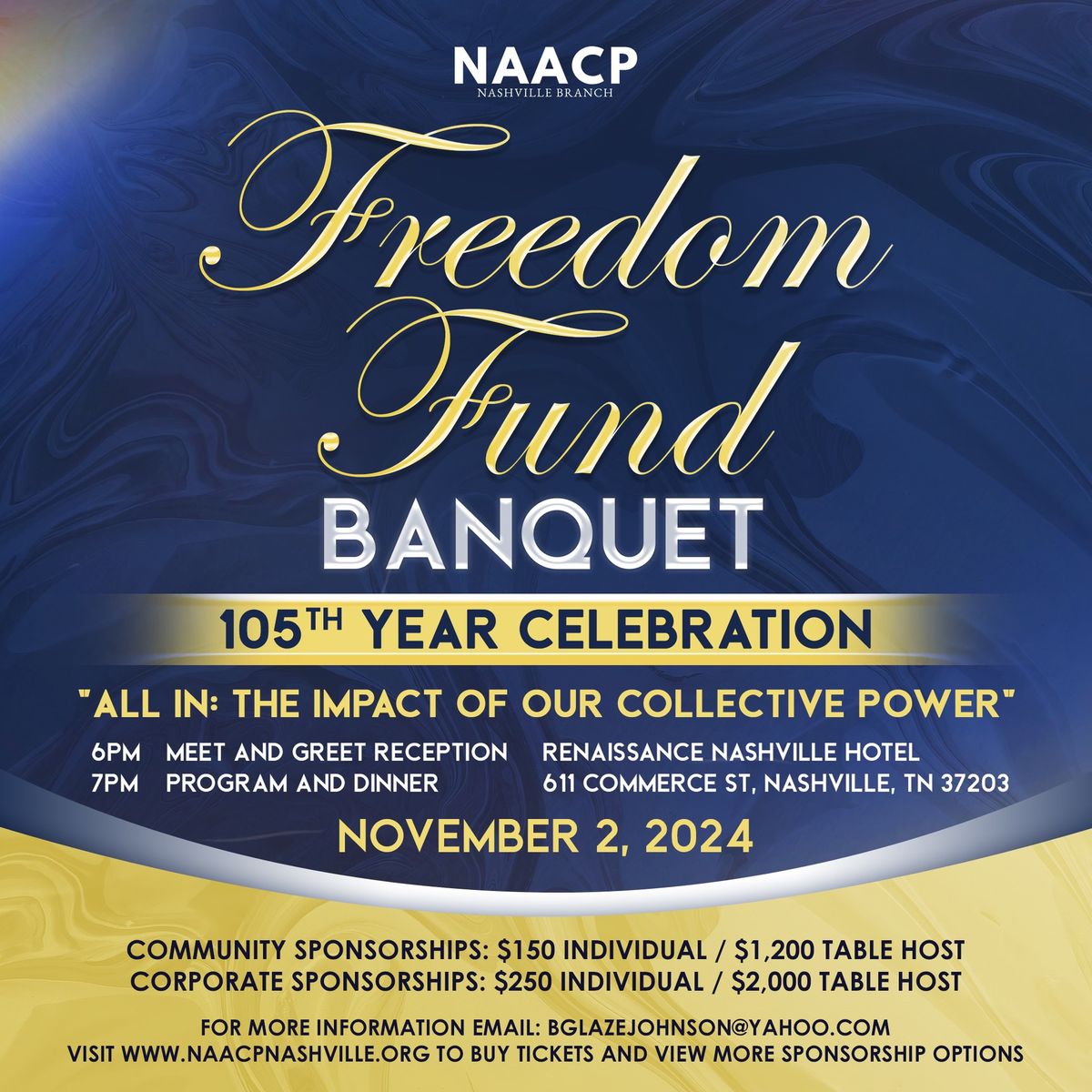 NAACP Freedom Fund Banquet 2024