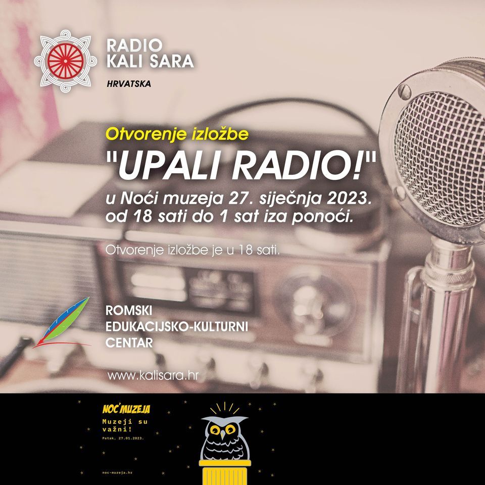 No\u0107 muzeja - Otvorenje izlo\u017ebe "UPALI RADIO!"