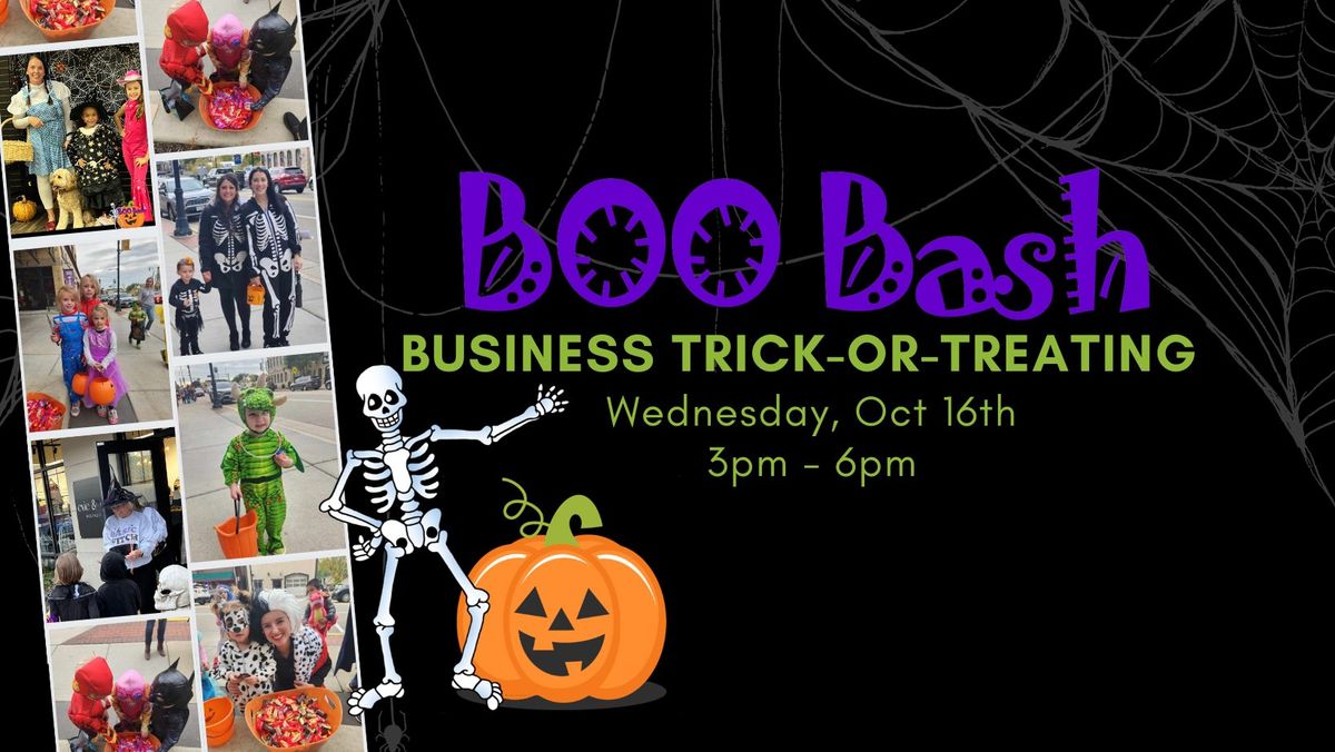 BOO Bash ? Business Trick-or-Treating  