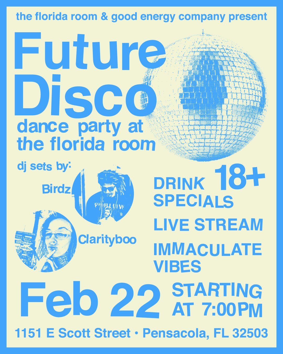 FUTURE DISCO PARTY at The Florida Room