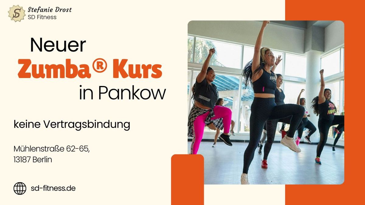 Zumba Fitness in Pankow - ohne Vertrag