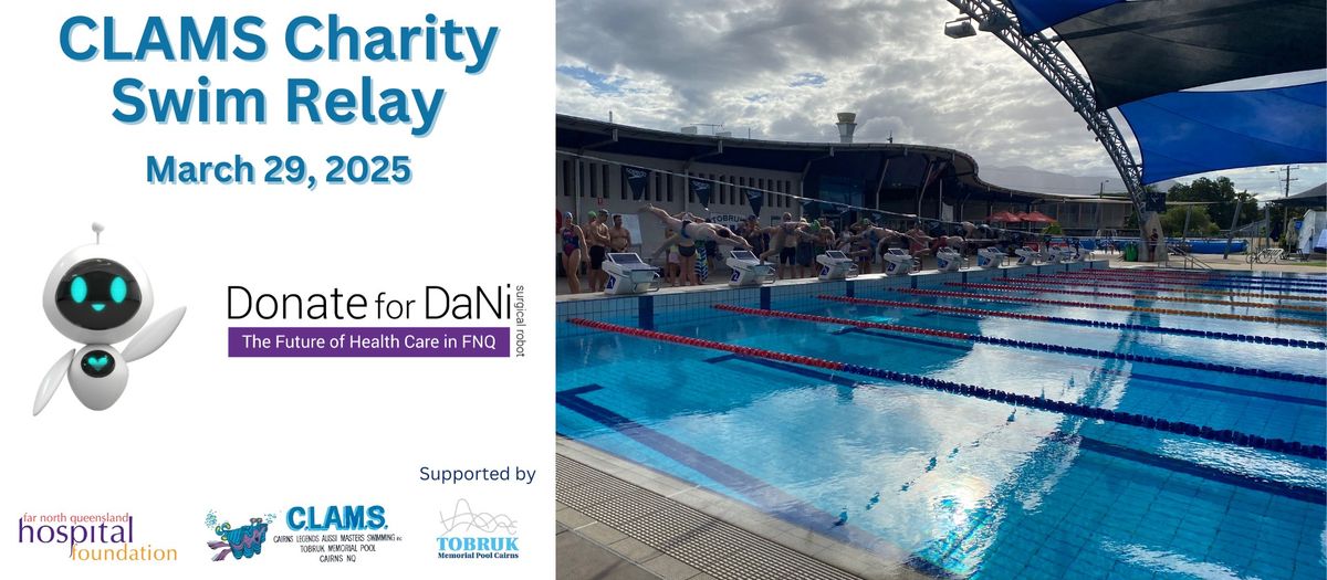 CLAMS Charity Swim Relay